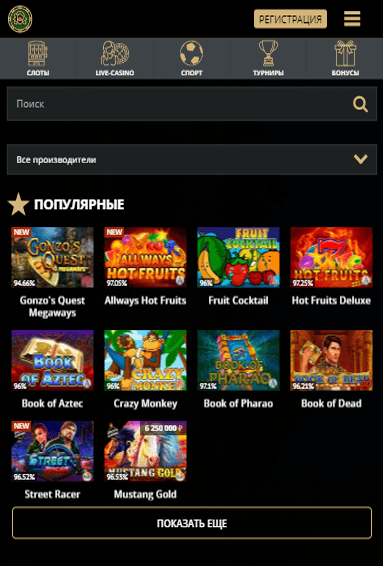 Риобет Казино на планшете (iPad, Samsung) Риобет Казино на планшете